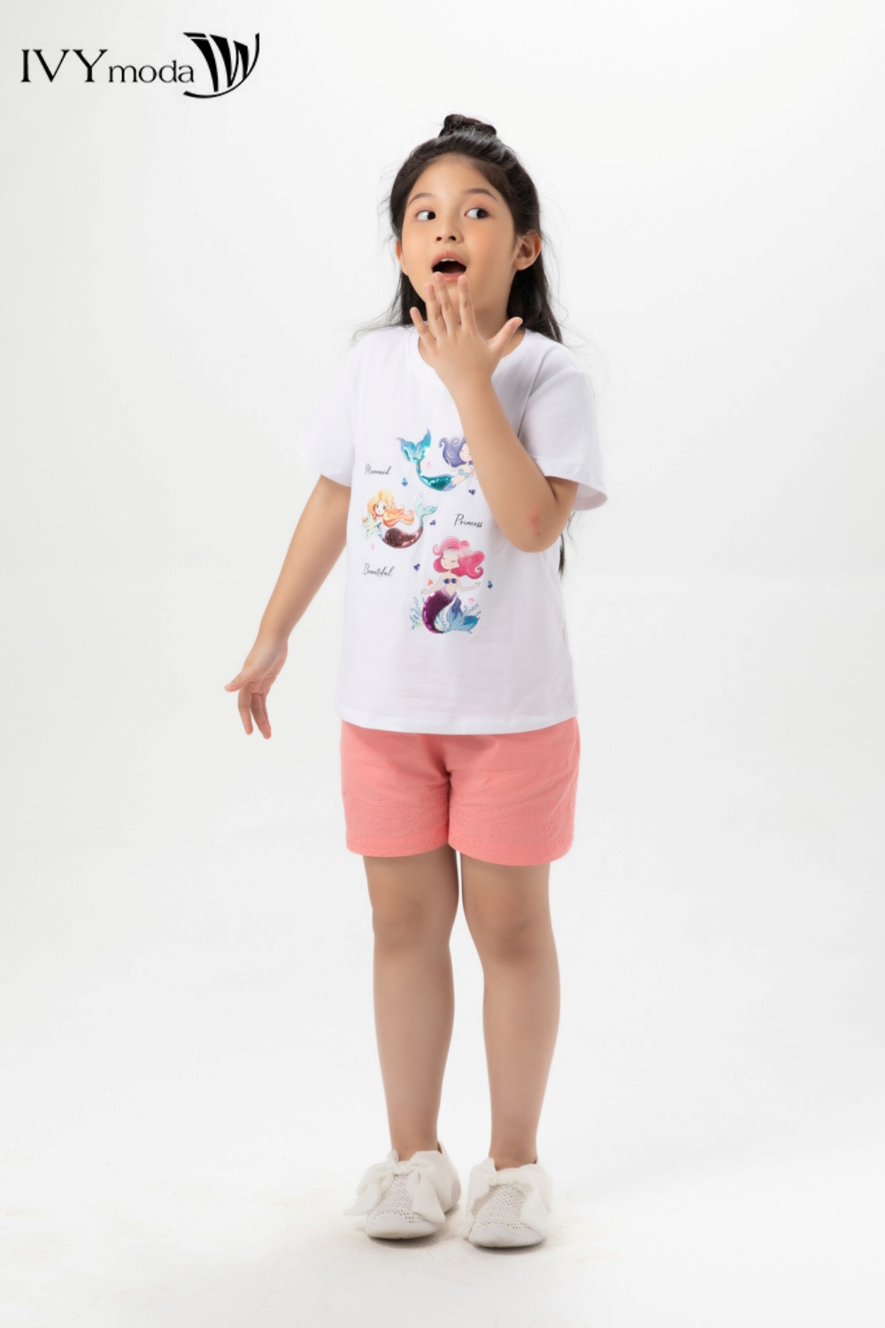 Áo thun nàng tiên cá IVY moda MS 57G1338