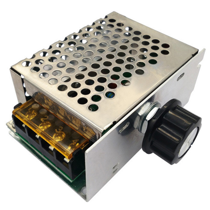 Bộ điều tốc động cơ, nhiệt, Mô đun điều tiết điện áp, AC 220V 4000W Thyristor điều chỉnh điện áp, Dimmer