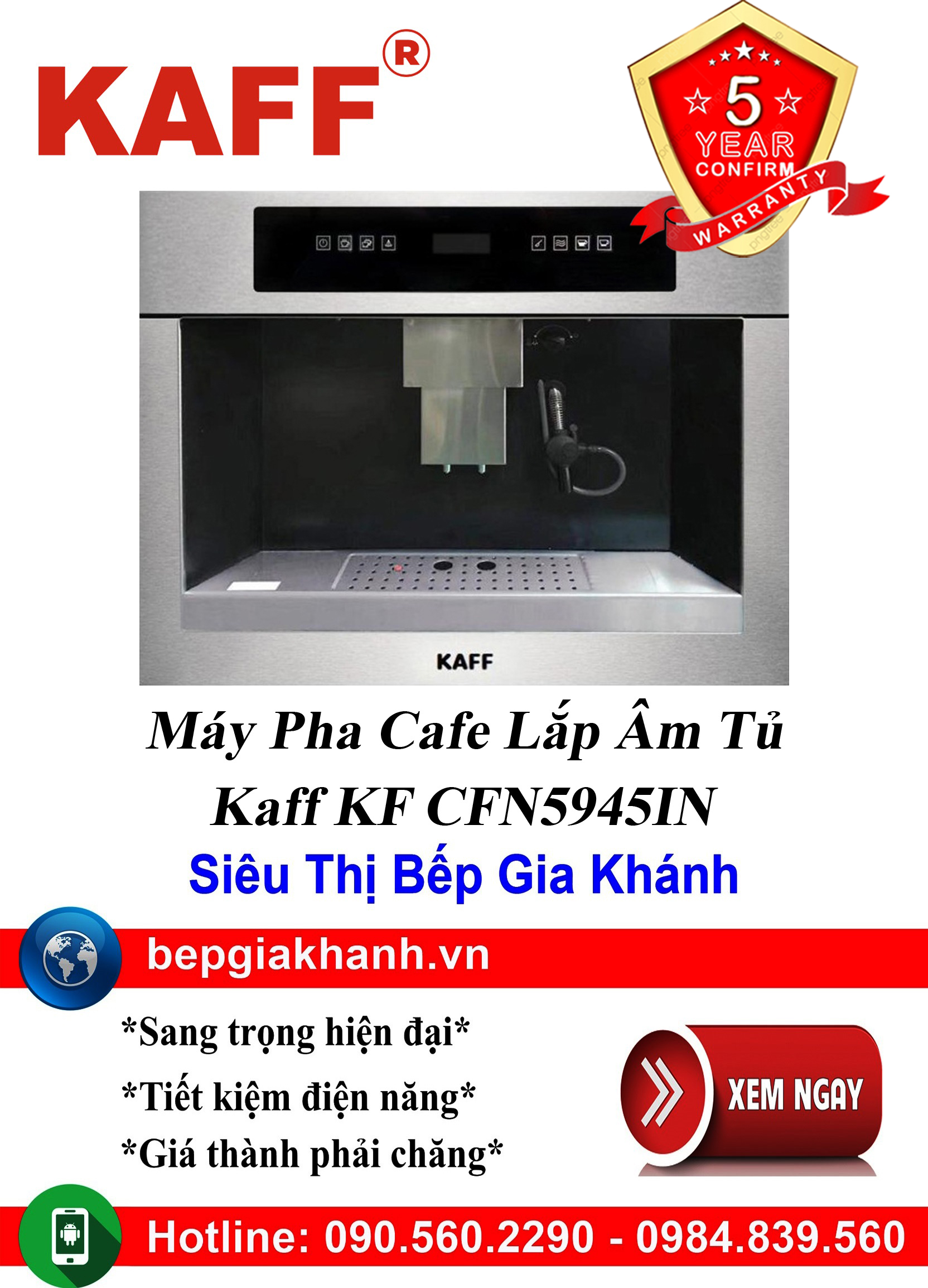 [HCM]Máy pha cafe Kaff KF CFN5945IN máy pha cafe máy pha cafe mini máy pha cafe gia đình máy pha cafe ý máy pha cà phê hạt tự động máy pha cà phê mini máy pha cà phê thông minh máy pha cafe lock and lock