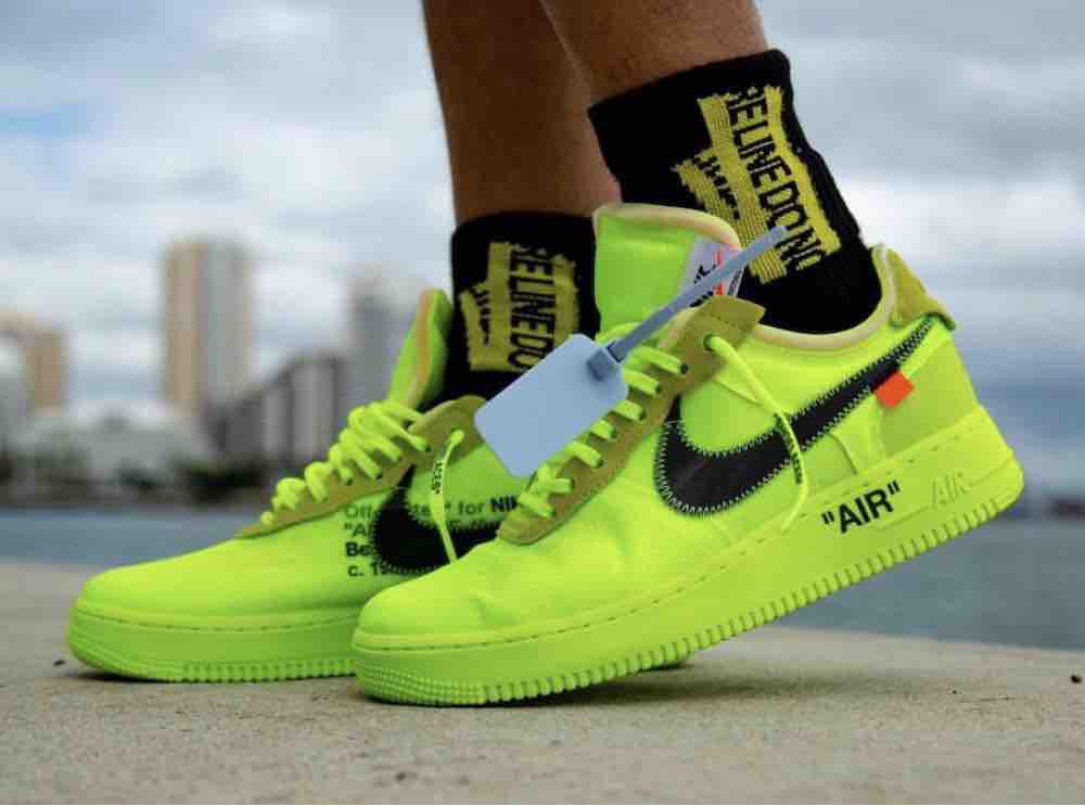 nike x off white air force 1 price