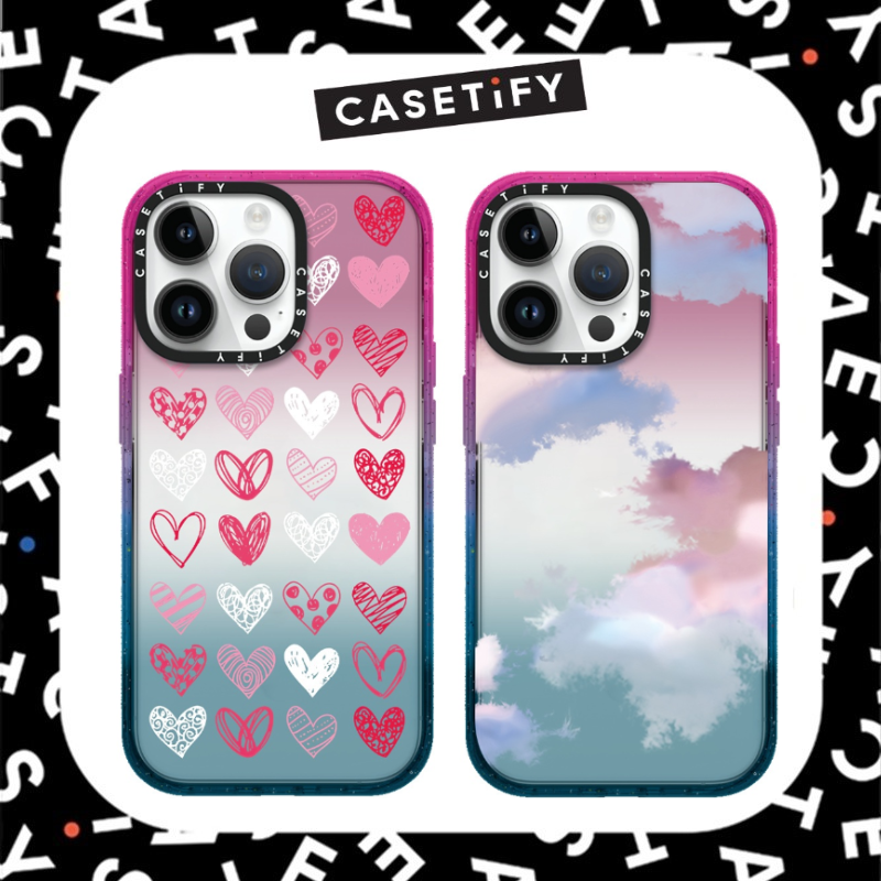 CASETiFY iPhone15 コットンキャンディ The CASETiFY Cotton Candy Bounce Case for our iPhone 15 Pro