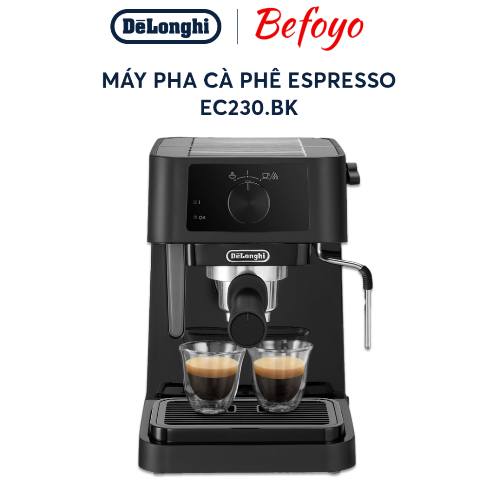 Máy pha cà phê espresso DeLonghi Stilosa EC230.BK