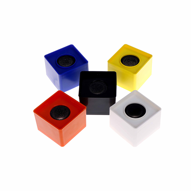 [Eqrbtl] ABS Square cube shaped interview KTV mic microphone logo flag station hot 1pc