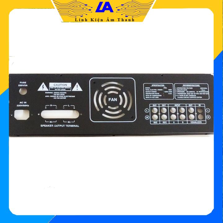 Mặt sau ampli mặt sau ampli 2 quạt