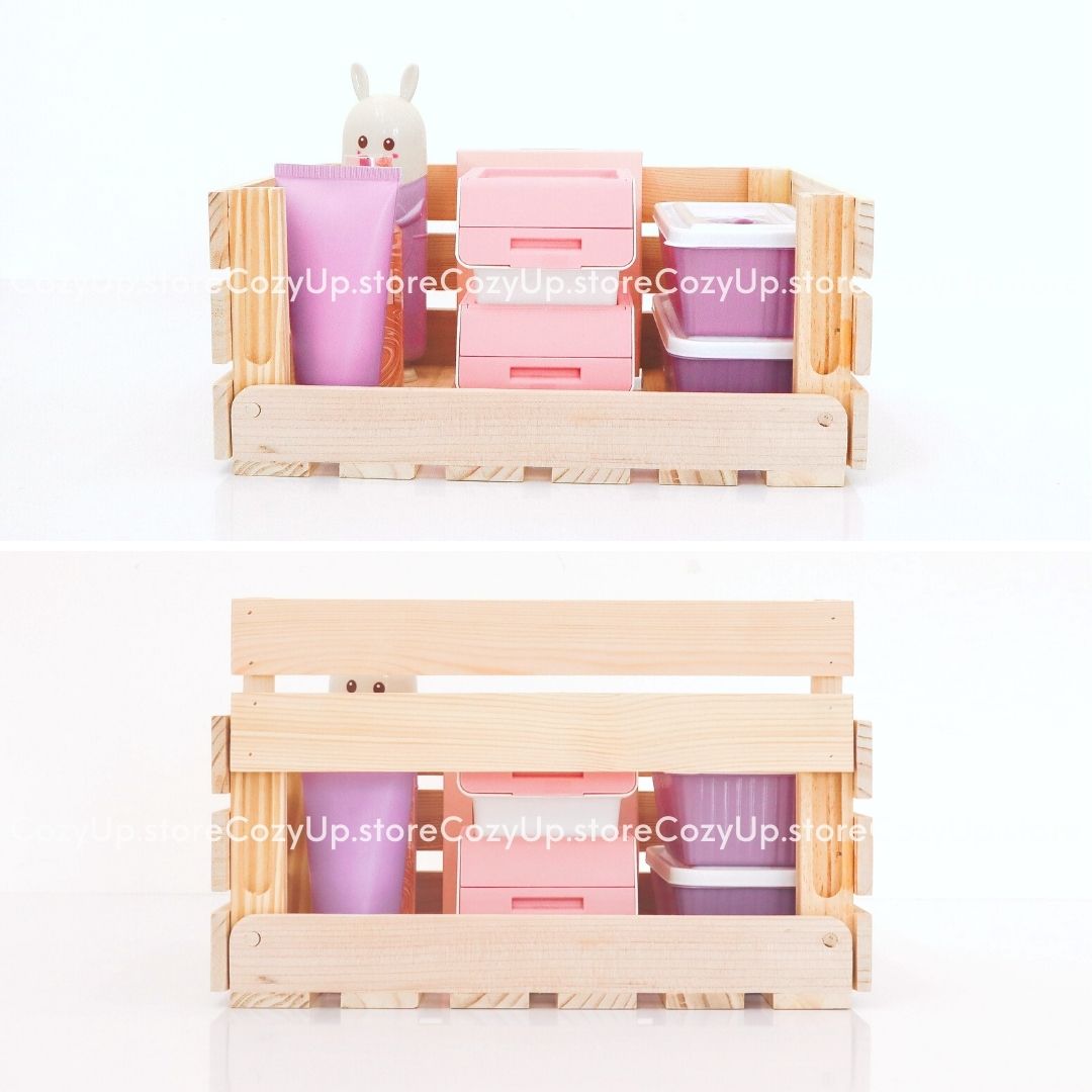 Hộp Pallet Gấp Gọn - Thùng Gỗ Trang Trí