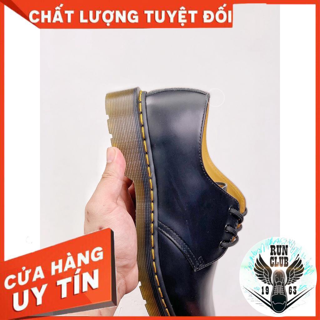 [Ảnh thật] giầy Dr.Martens đen cổ thấp thời trang nam nữ