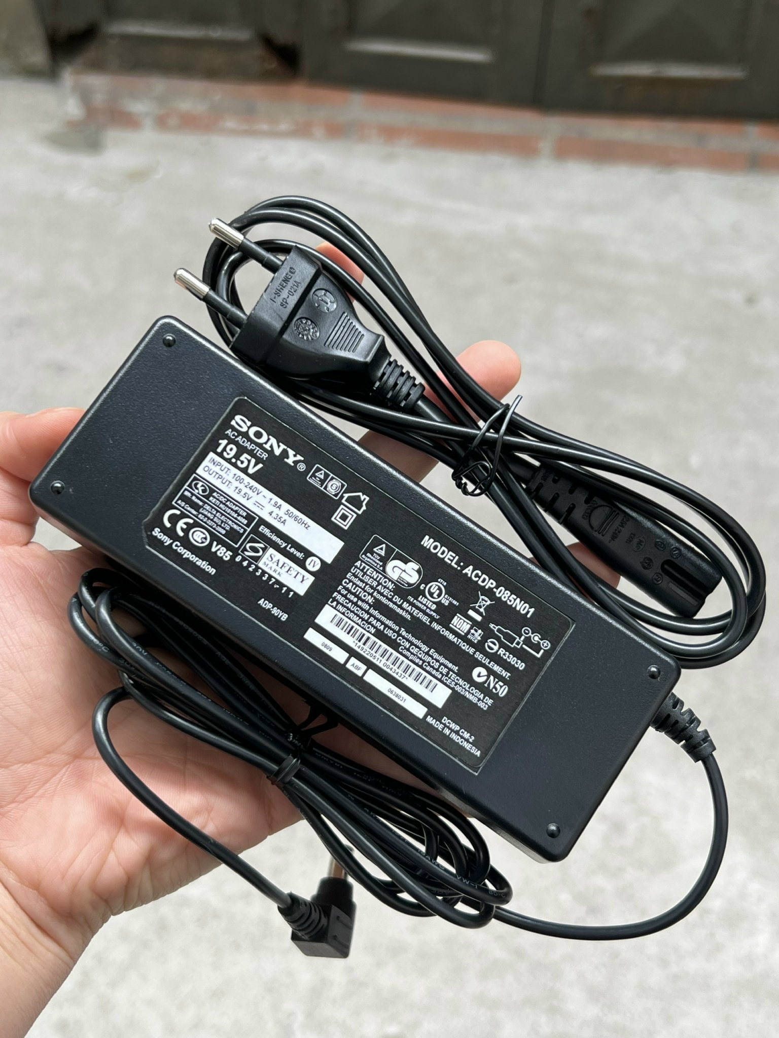 Adapter nguồn tivi Sony 19.5V 4.35A
