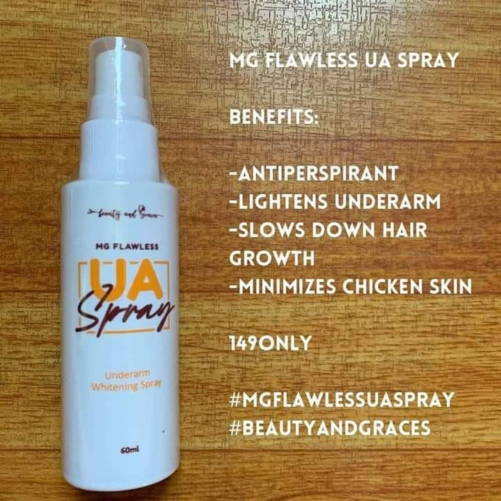 MG FLAWLESS UA SPRAY by: Beauty and Grace | Lazada PH