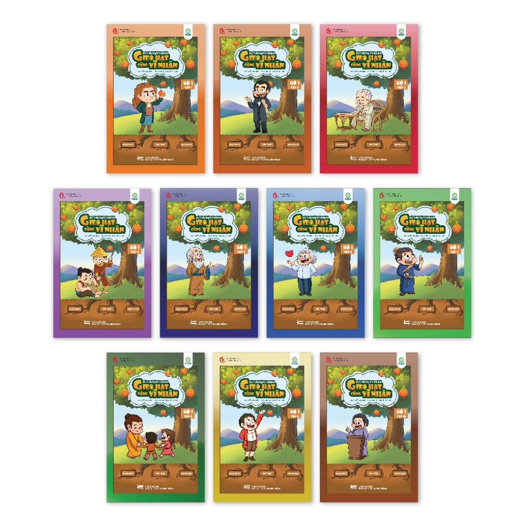 Gieo Hạt Cùng Vĩ Nhân 1 (10 Cuốn)
