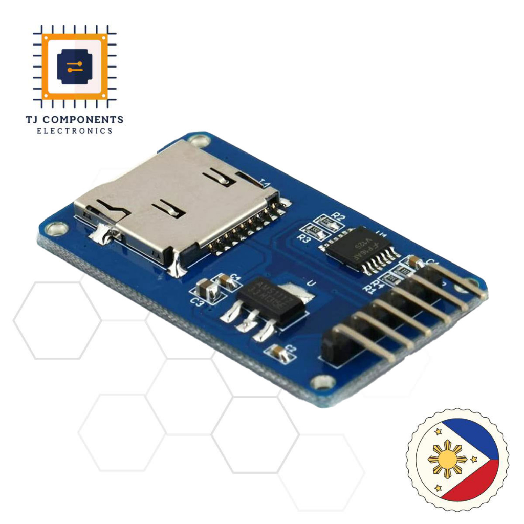 Micro Sd Tf Memory Card Reader Module Spi Interface For Arduino Raspberry Pi Lazada Ph 8162