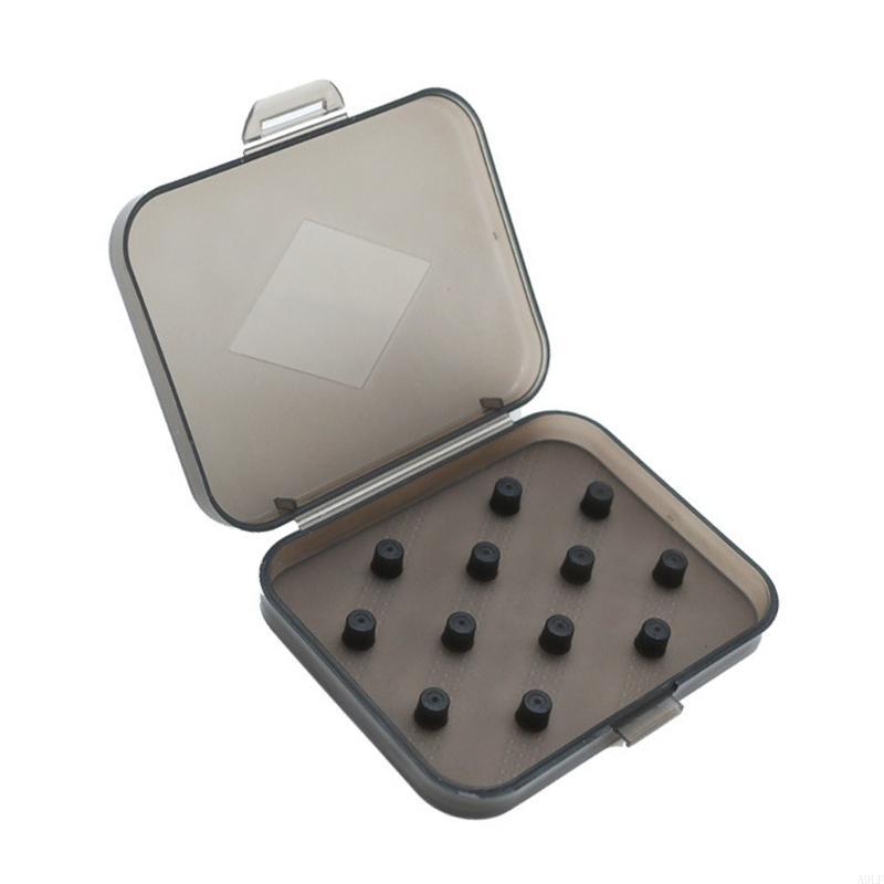Ear Tips Storage A9LF Earphone Eartips Storage Box Protective Case with Transparent ...