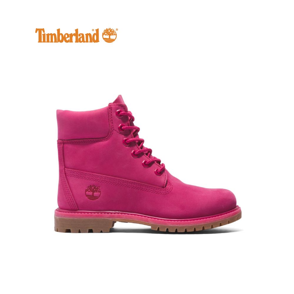 Timberland Women's Timberland® Premium 6-Inch Waterproof Boot Wide Dark Pink  Nubuck Wide | Lazada Singapore