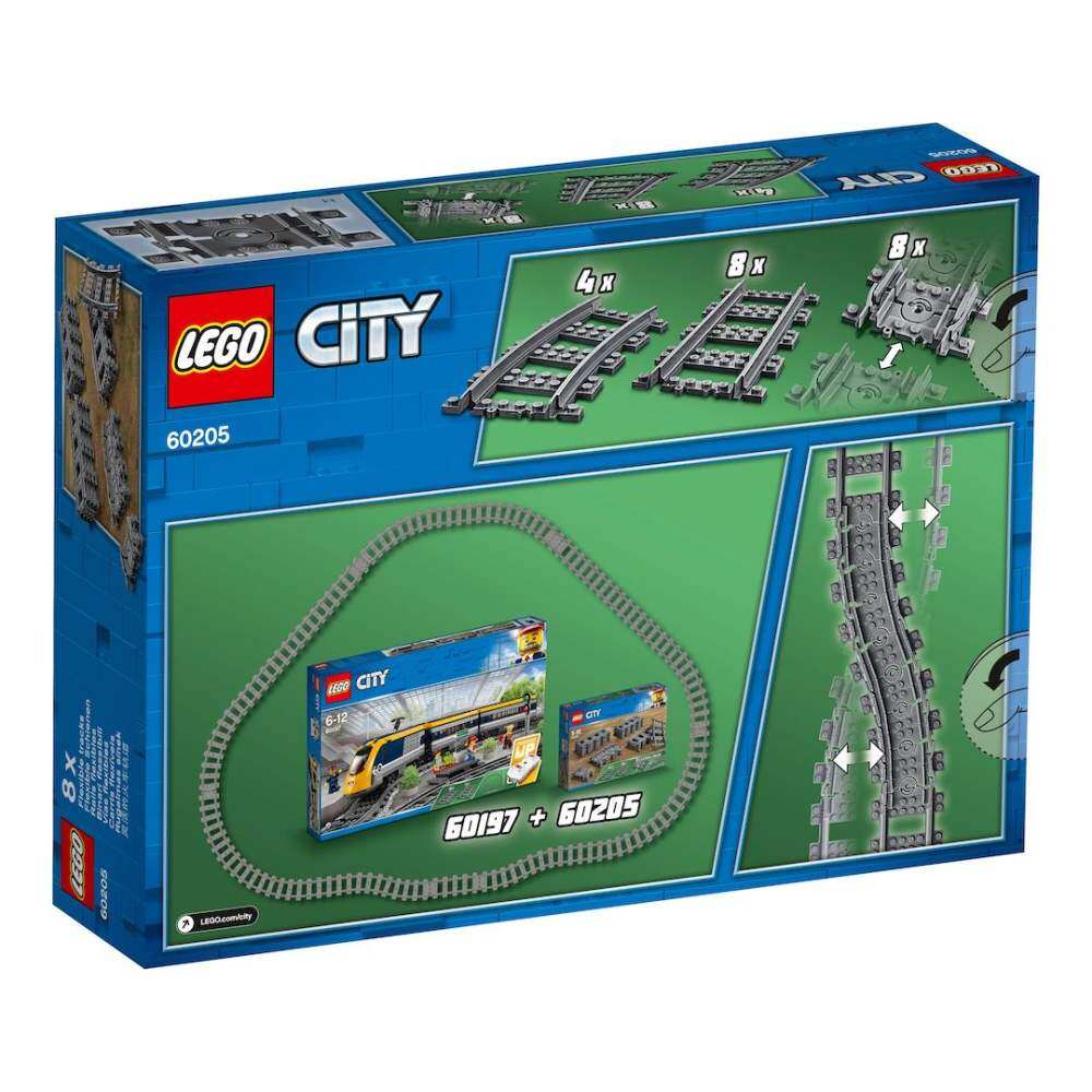 [100% chính hãng]  LEGO® 60205 City Tracks 5+ Đồ Chơi Lắp Ráp lego