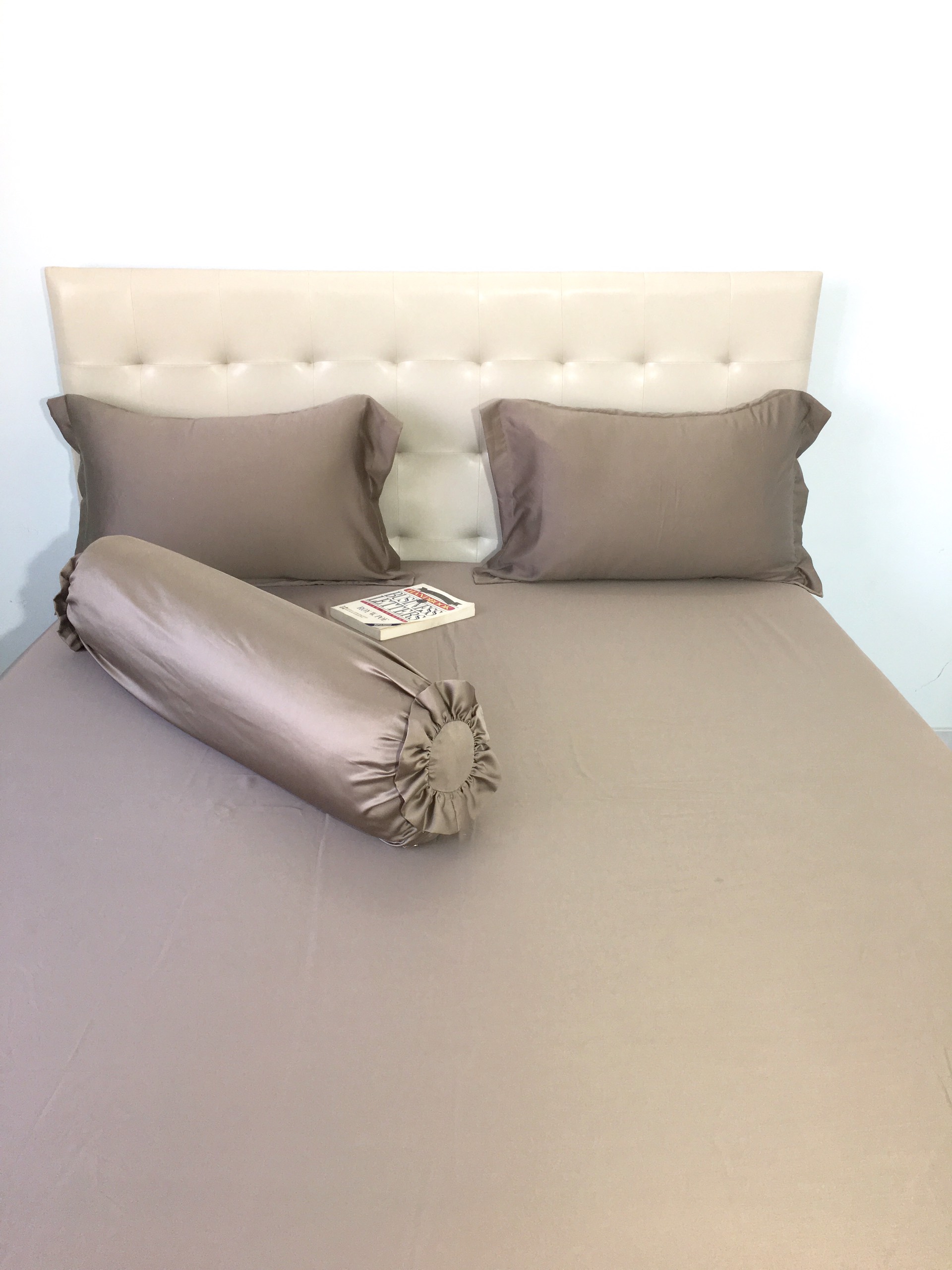 VỎ GỐI ÔM 100% TENCEL 60s MÀU TRƠN
