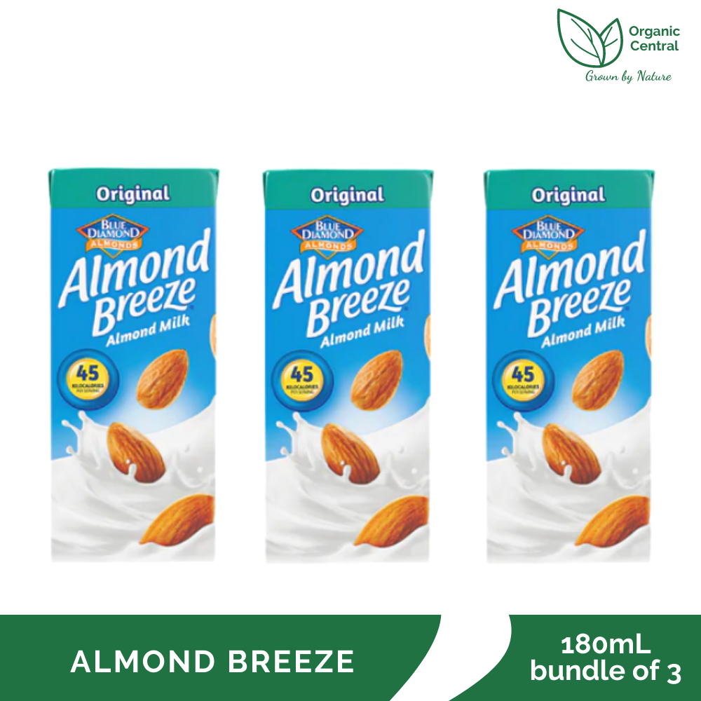Blue Diamond Almond Breeze Almond Milk Original 180ml Bundle Of 3