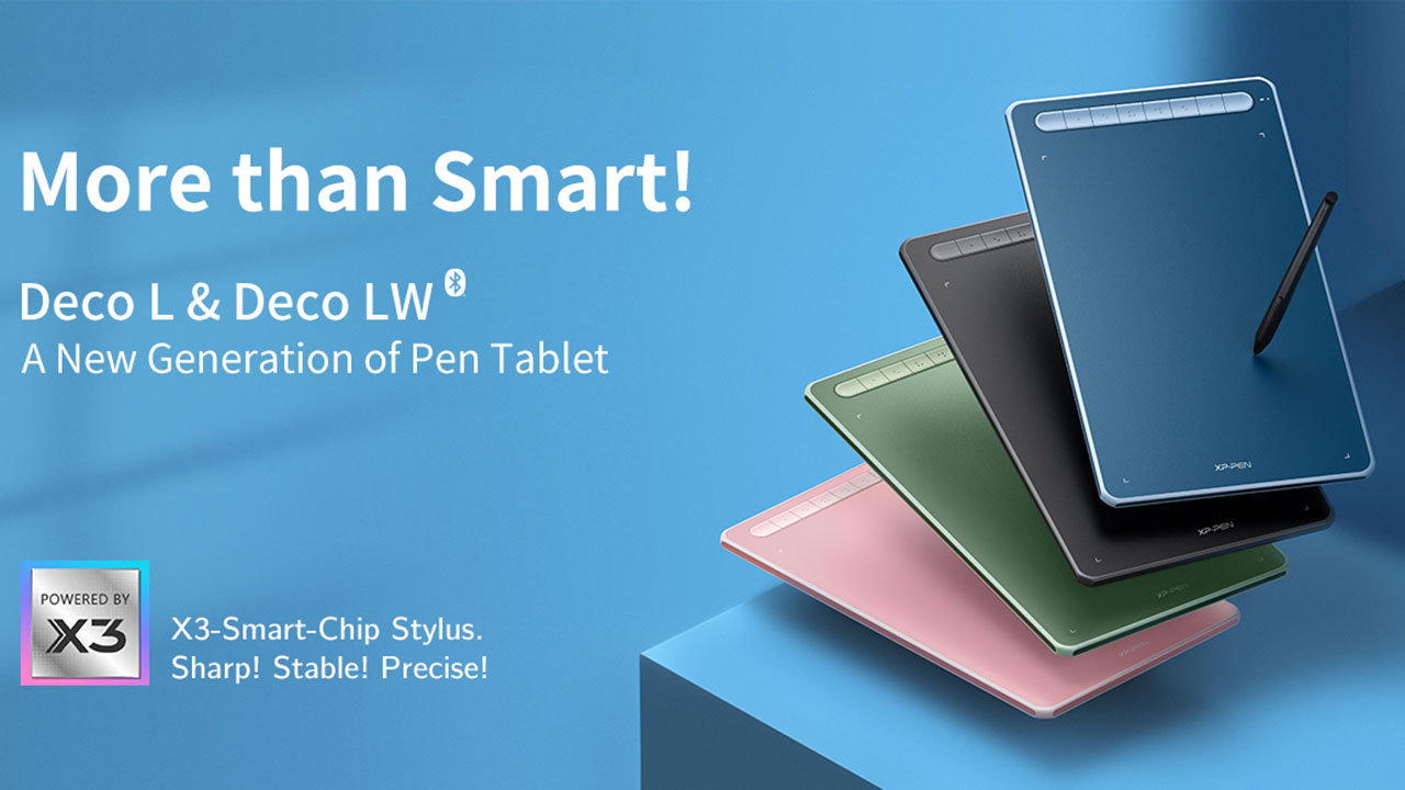 [FreeshipMAX] BẢNG VẼ ĐIỆN TỬ XP-PEN DECO L CHIP X3