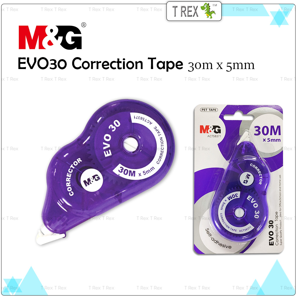 M&G EVO30 30m x 5mm Correction Tape / Roller Corrector / Large Volume