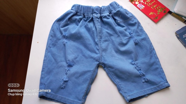 Quần sort jean cho bé trai 16-30kg