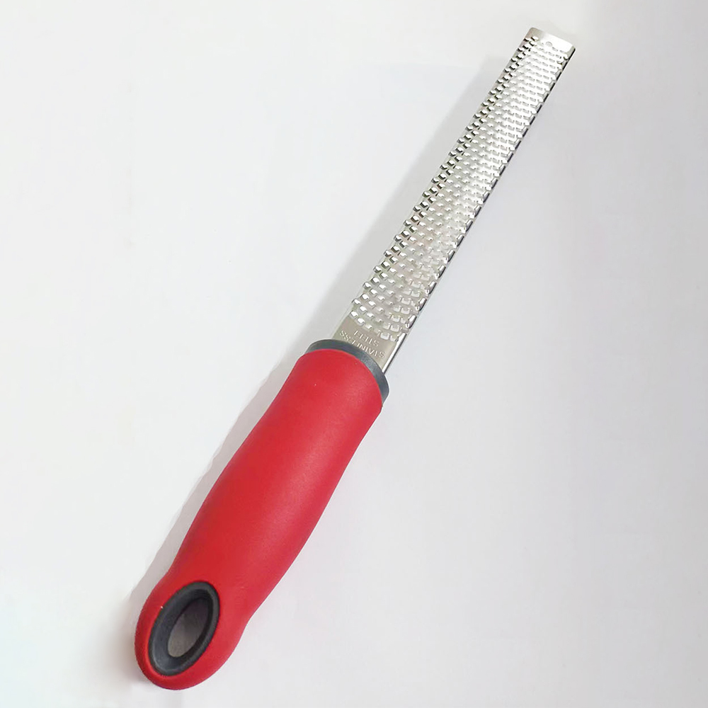 Lemon Zester, Hand-held Stainless Steel Food Grater,Pro Kitchen Tool for Cheese Parmesan Vegetable Ginger