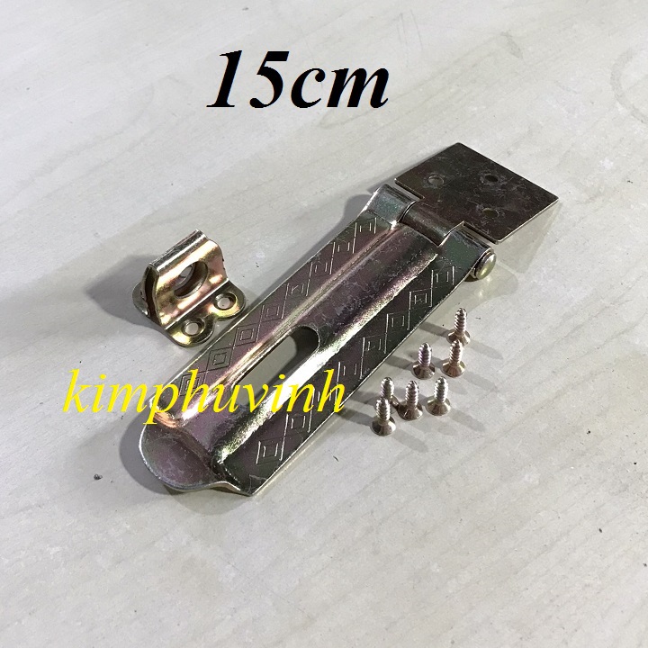 01 cái - lẫy khóa hòm - yếm khóa rương gỗ - lẫy khóa hộp gỗ