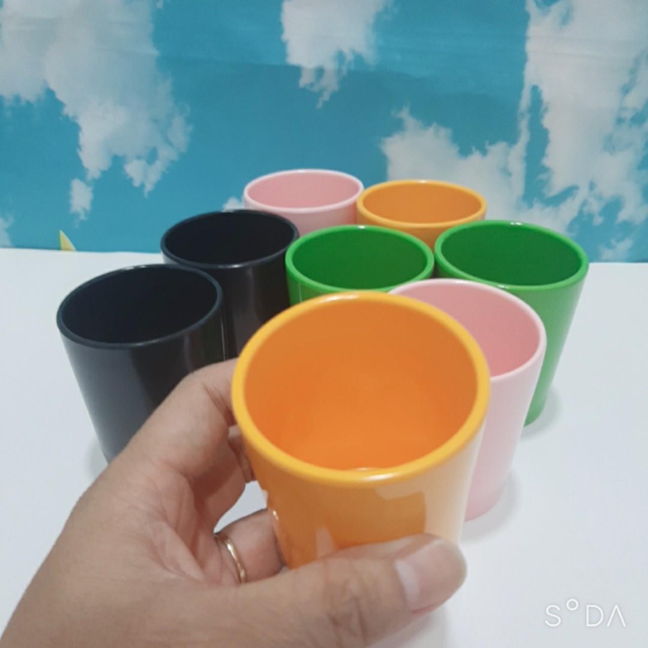 Ly 05 nhựa Melamine đủ màu
