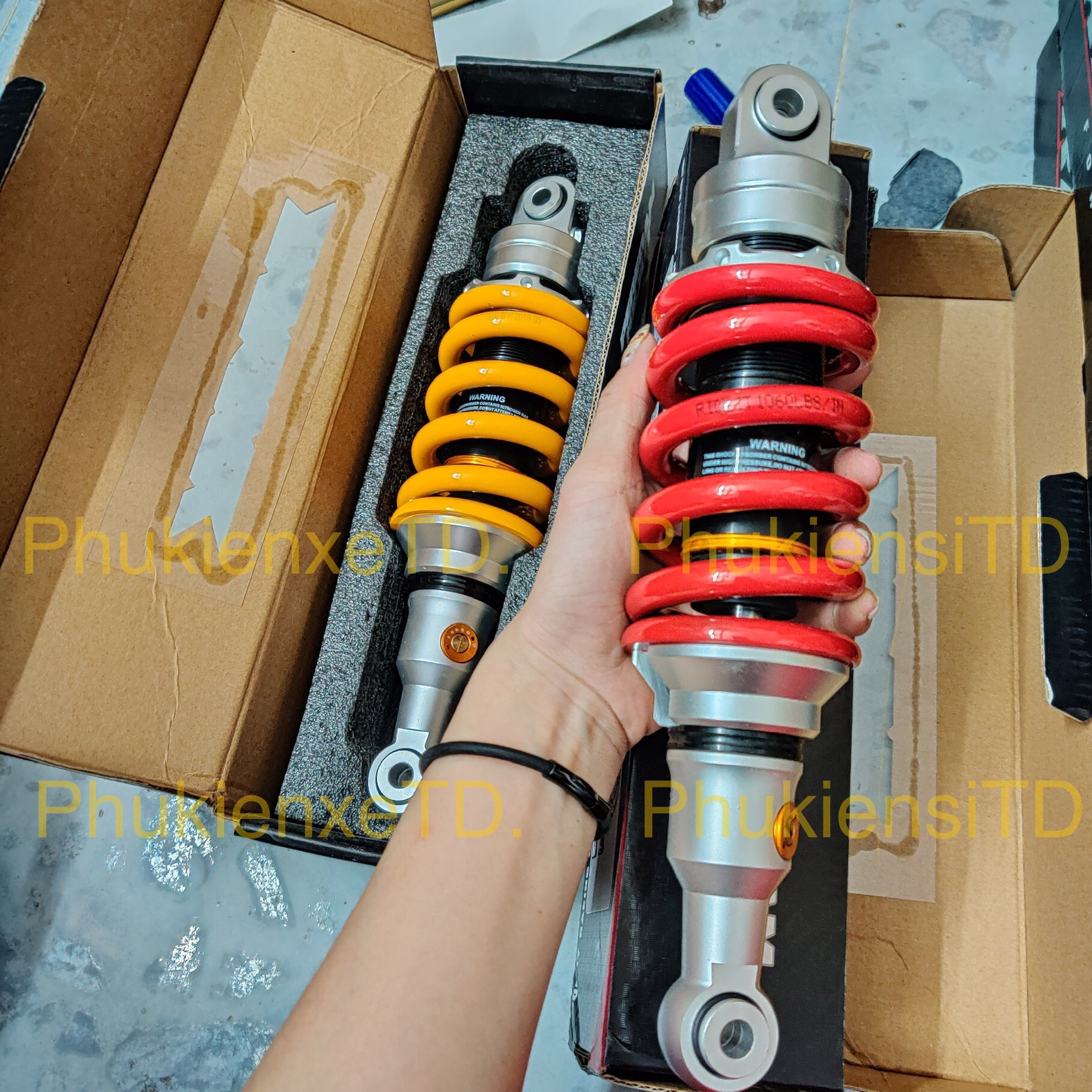 Phuộc Fx Yaz Xipo (sport) Satria2000 không bình Ride It