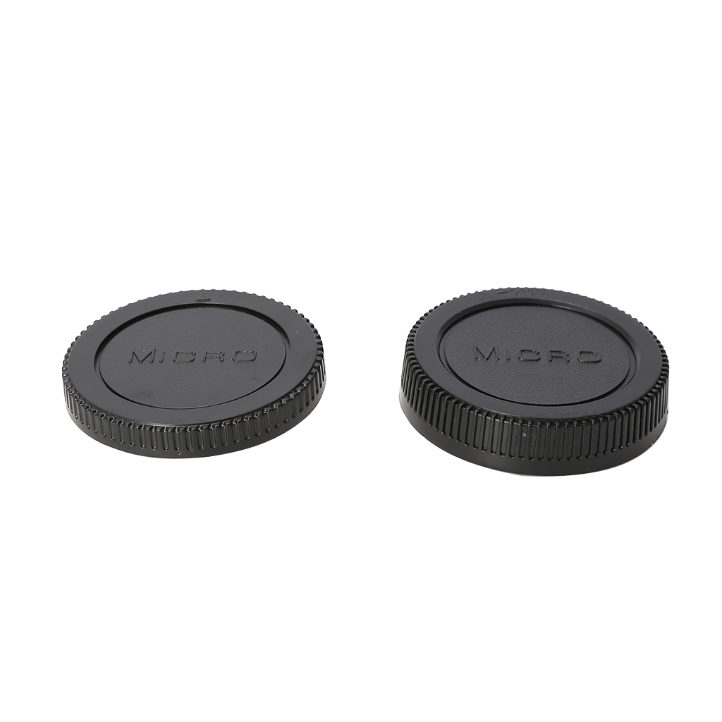 Nắp máy ảnh trước & Nắp thay thế ống kính phía sau cho Olympus cho Panasonic Micro 4/3 mount Thân máy & ống kính EF thay thế