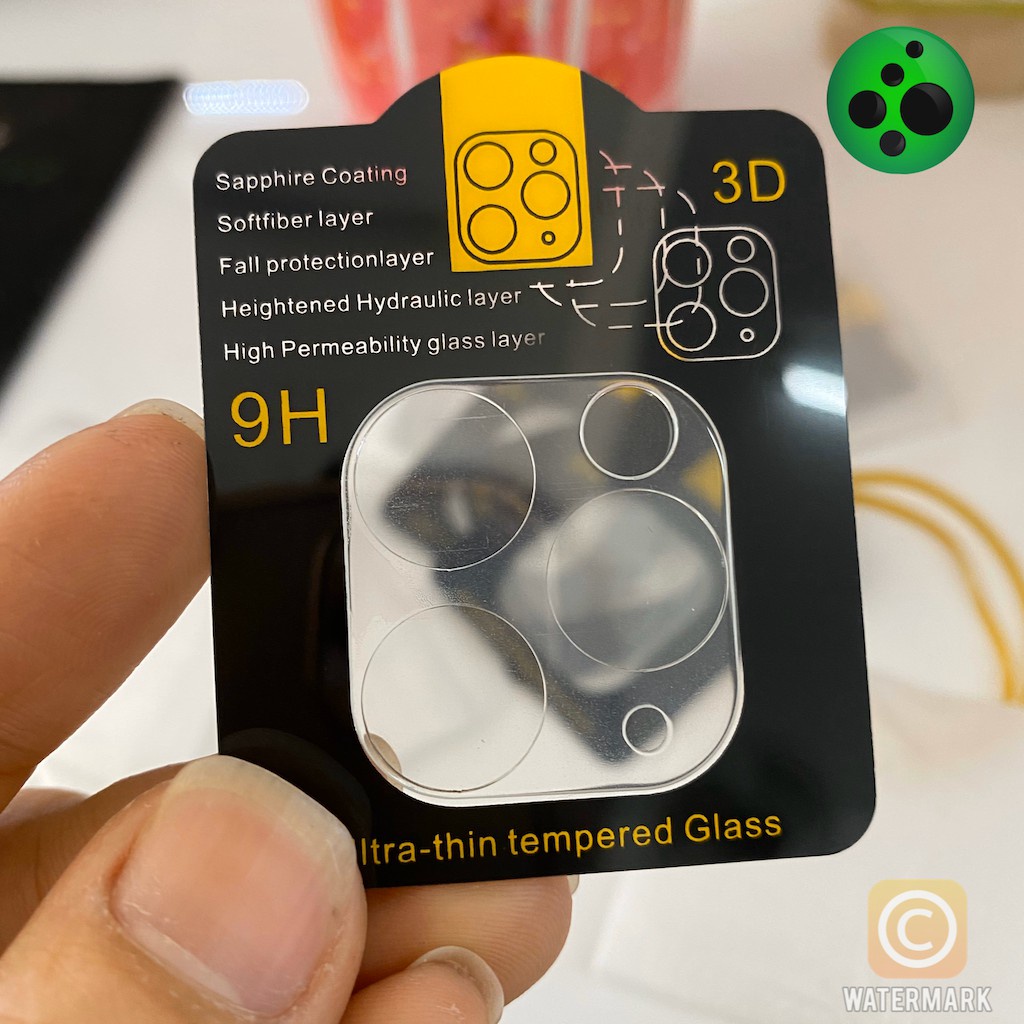 Kính Camera cường Lực trong suốt iPhone 11, 11 Pro, 11 Pro Max