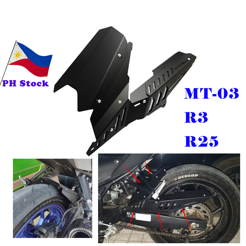 R25 Hugger R15 V2 For 2014-2016 Yamaha YZF R25 R3 Motorcycle Rear