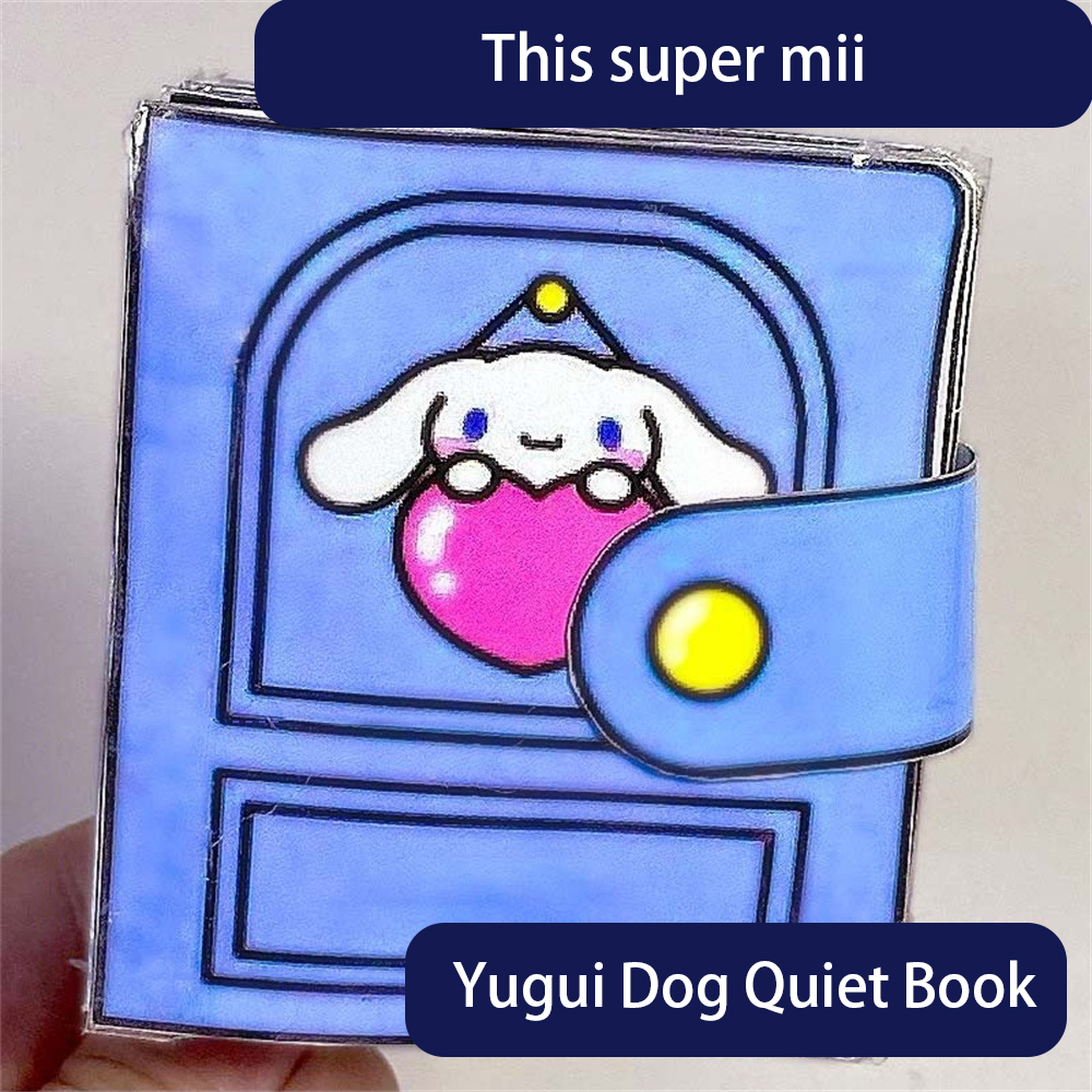Everwarm Quiet Book Sanrio Cinnamoroll Kuromi Dress Up Sticker Book ...