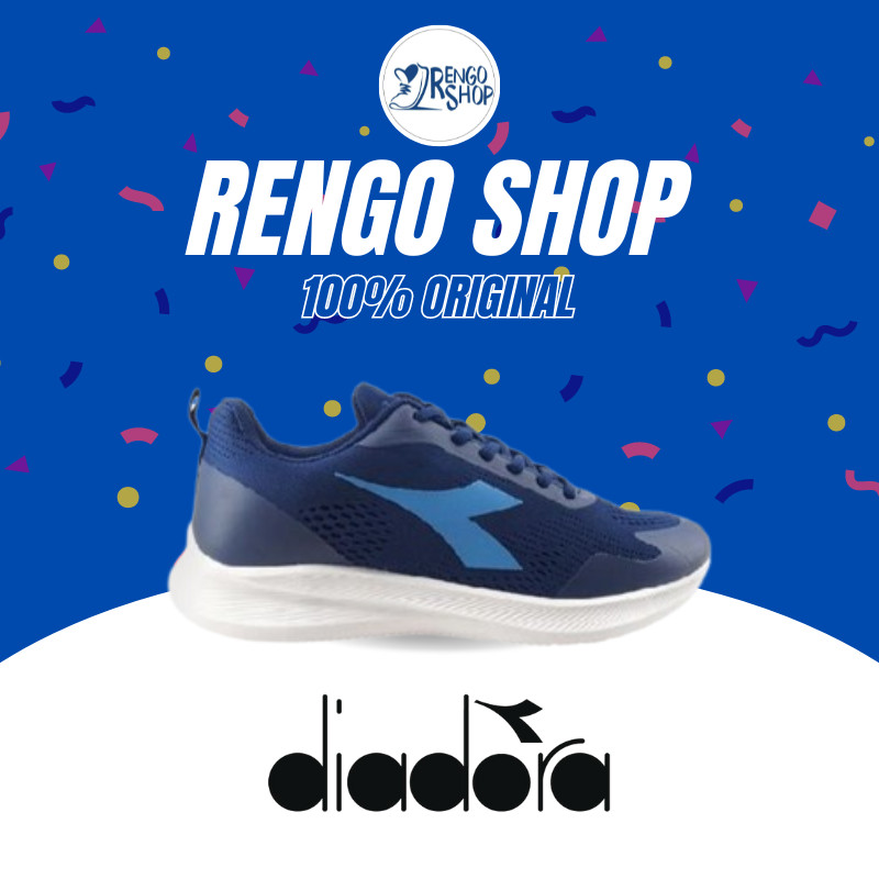 Sepatu Lari Pria Running Diadora Helios Navy Lazada Indonesia