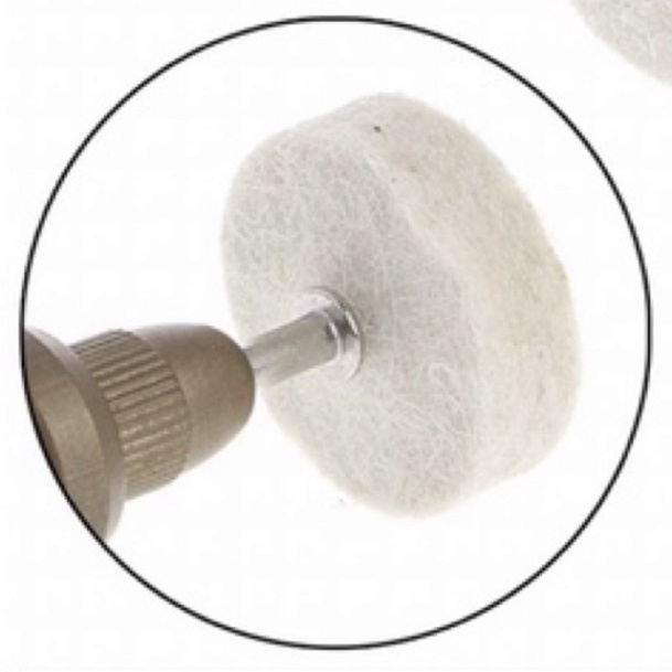 trục kẹp đĩa lỗ vít 2mm cán 3mm đa năng.