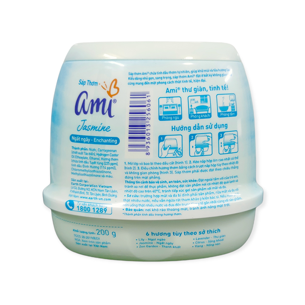 Sáp Thơm Ami Thơm Lâu Hộp 200g
