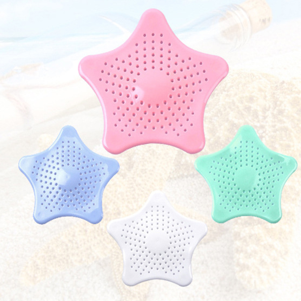 Creative Kitchen Sink Anti-Clogging Floor Drain Sewer Filter Flower-Shaped Silicone Floor Drain