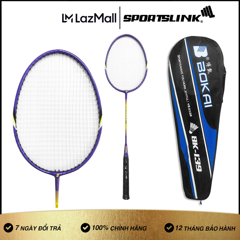 Cặp vợt cầu lông Bokai BK-139  [TẶNG KÈM 3 QUẢ CẦU]