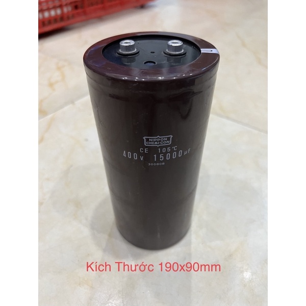 Tụ 15000uf 400v hoặc 450v tháo máy