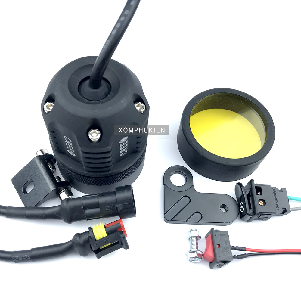 [HCM]Đèn Trợ Sáng L4X CREE T6 30w Gắn Xe Máy