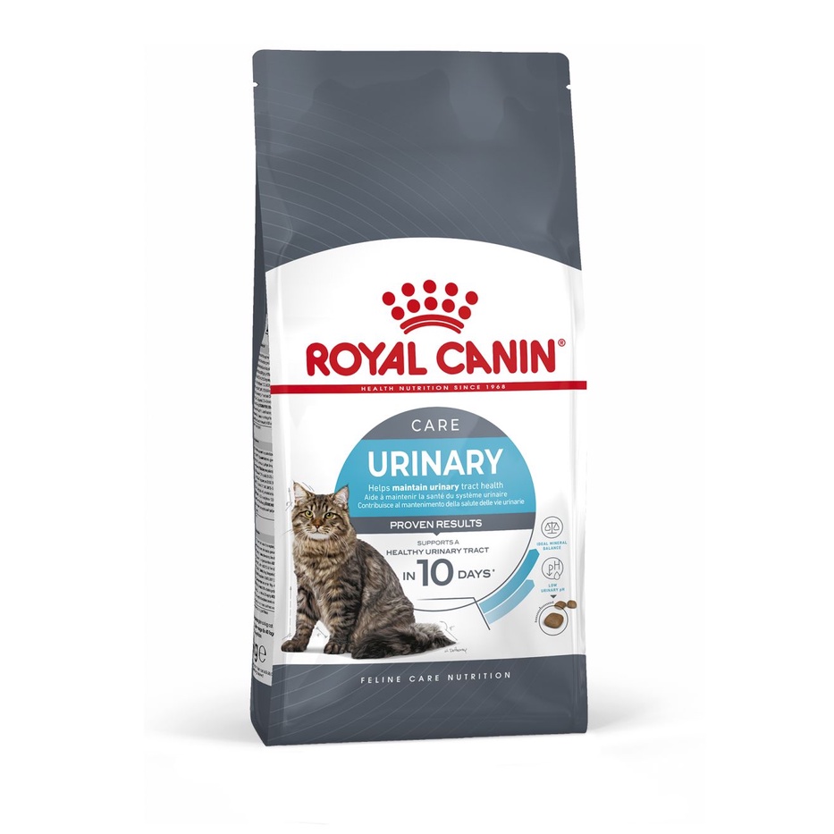 Royal Canin Hạt Urinary bao 10kg Dành cho Mèo mắc tiết niệu tặng thùng Royal Canin đựng 20kg