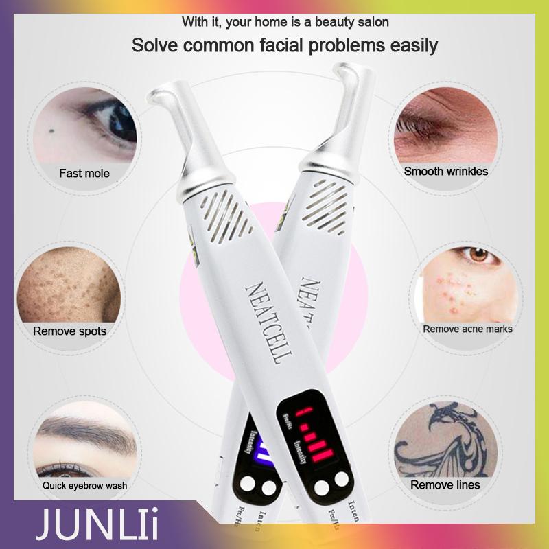 JUNLIi Picosecond Laser Pen Blue Red Light Therapy Remover hine Skin Care Device_voghion.com