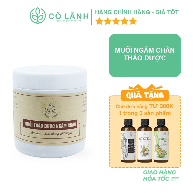 Muối ngâm chân thảo dược Cỏ Lành 400G