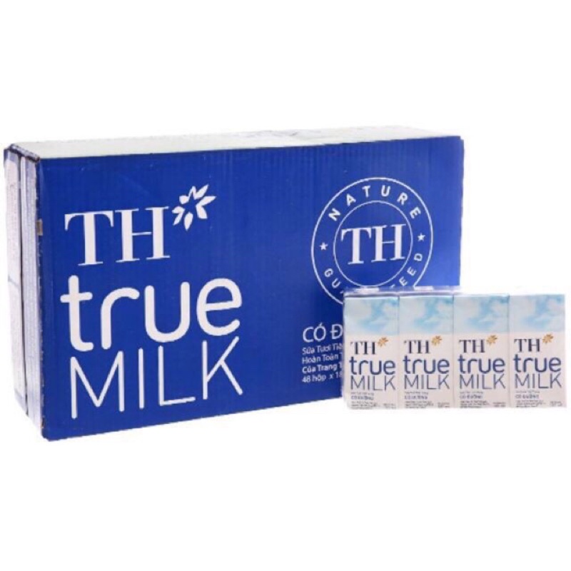 Sữa tươi th true milk có đường 180ml