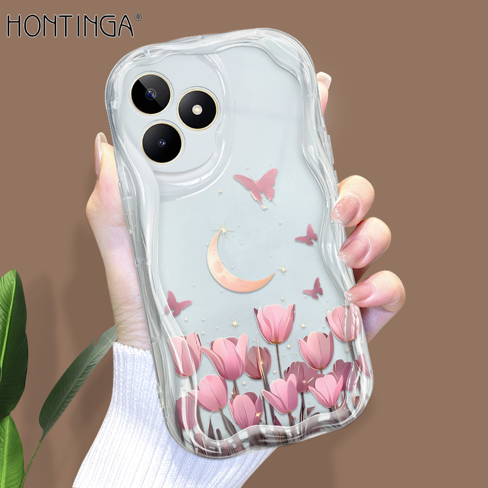 Hontinga%20for%20Realme%20C51%20C53%20Realme%20Note%2050%20Back%20Cover%20Tulip%20Butterfly%20Soft%20Texture%20Phone%20Case%20Wavy%20Edge%20Silicone%20Cover%20-%20Image%202