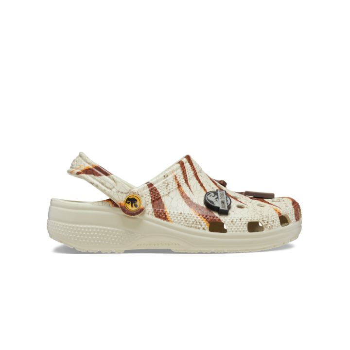 Giày Clog Unisex Crocs Jurassic World Classic - Bone
