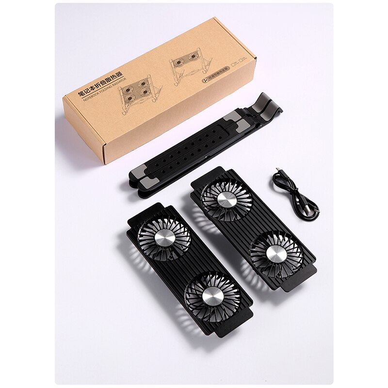 New máy tính xách tay Cooler cơ sở đứng Laptop xoay lật tấm làm mát xách tay có thể điều chỉnh giá đỡ máy tính xách tay cho 11-17.3 inch với 2/4 người hâm mộ 2023 loại tốt
