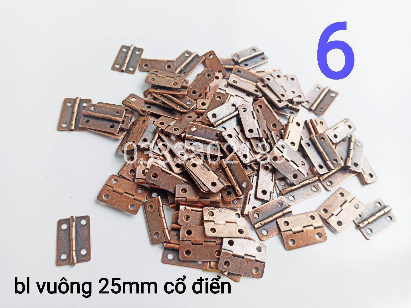Bản lề mini (set 10 cái). Tặng kèm vít.