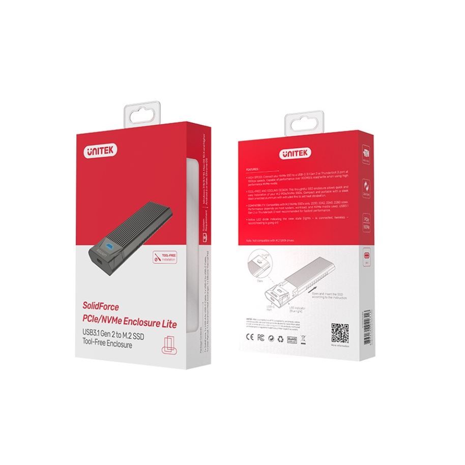 Unitek Nvme Ssd Enclosure Unitek NVMe SSD