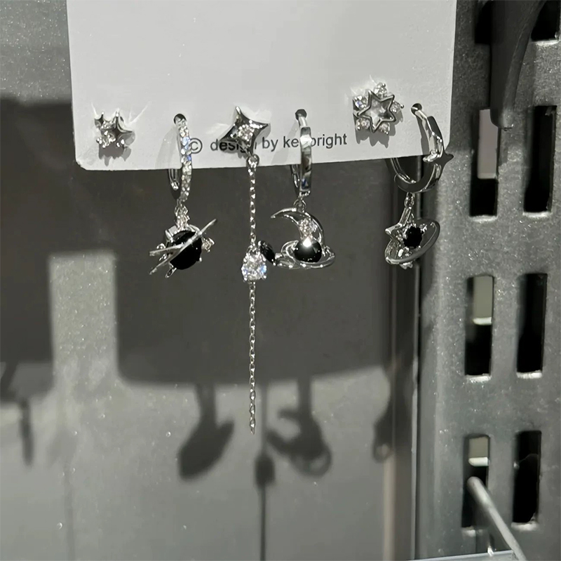 6PCS%20SET%20Goth%20Punk%20Vintage%20Aesthetic%20Crystal%20Heart%20Moon%20Cross%20Star%20Pendant%20Earrings%20For%20Men%20Women%20Grunge%20Y2K%20Jewelry%20Accessories%20XIEGONG%20-%20Image%202