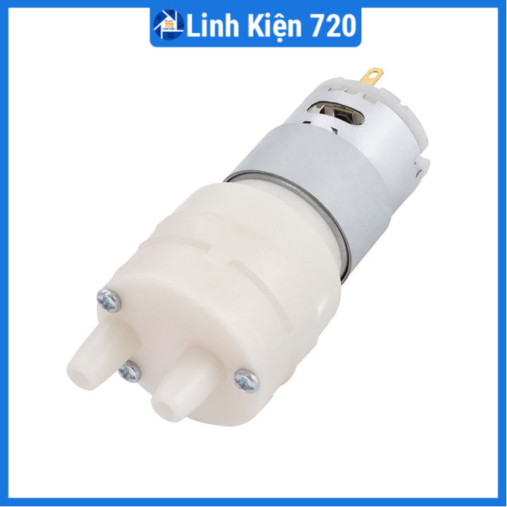 Máy bơm mini RS385 6-12VDC lưu lượng nước 1.5-2L/phút