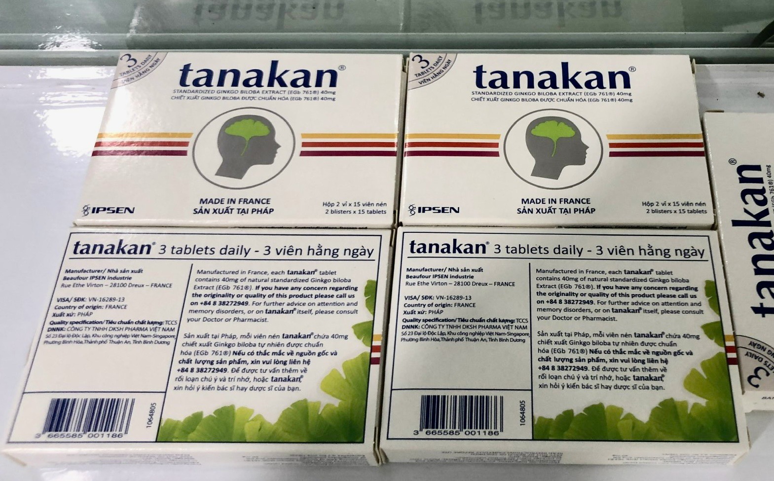 Tanakan - 2 vỉ x 15 viên/1 hộp