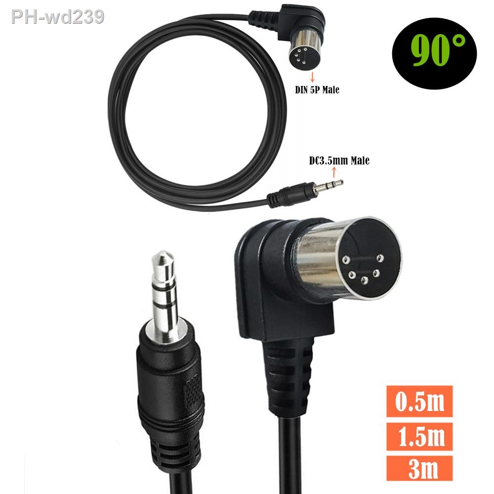 Cavo Audio MEIRIYFA TRS A 5 Pin DIN MIDI - 3.5mm Femmina A DIN Maschio, 1m
